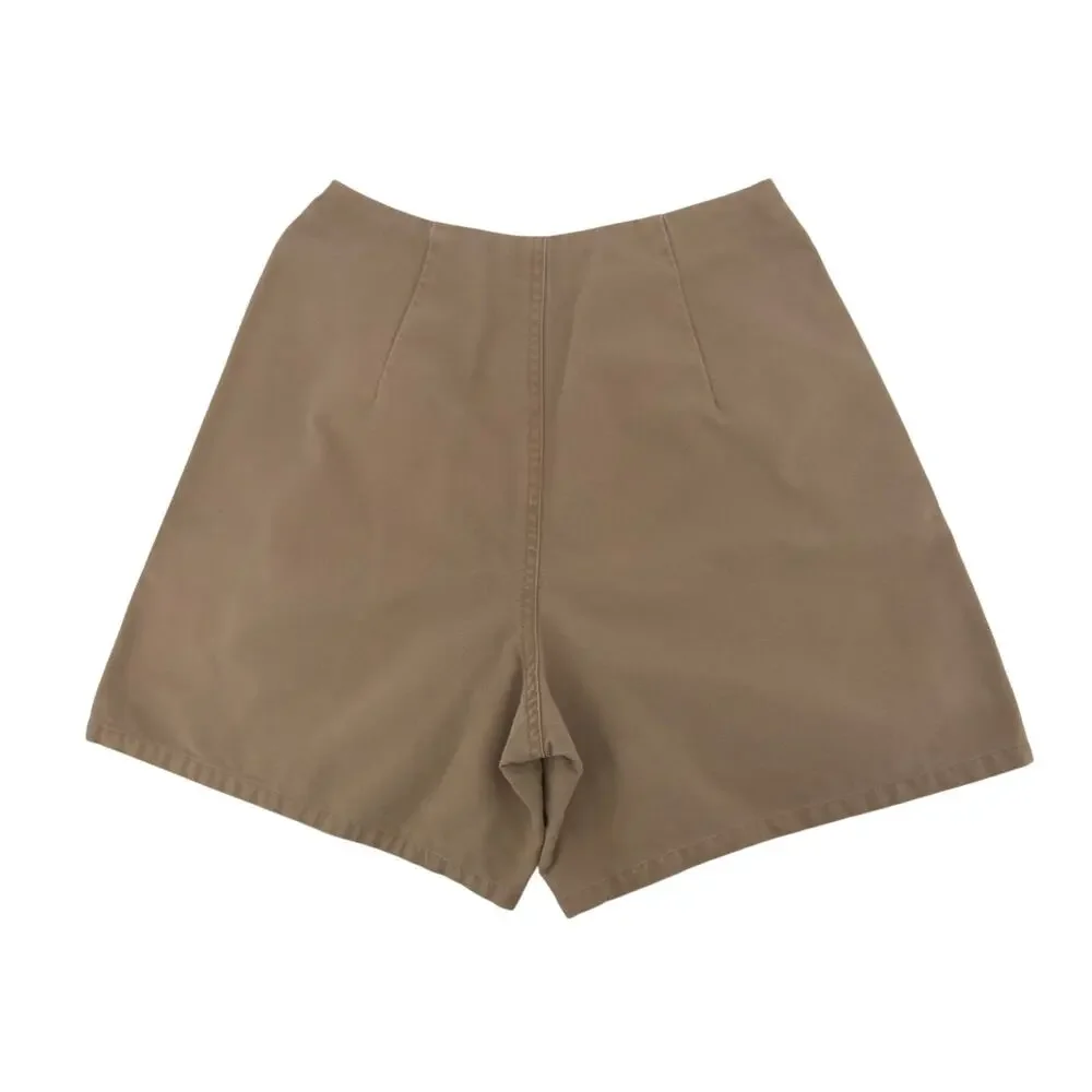 Vtg 90s Ralph Lauren Polo Sport Mom Shorts sz 2 Khaki